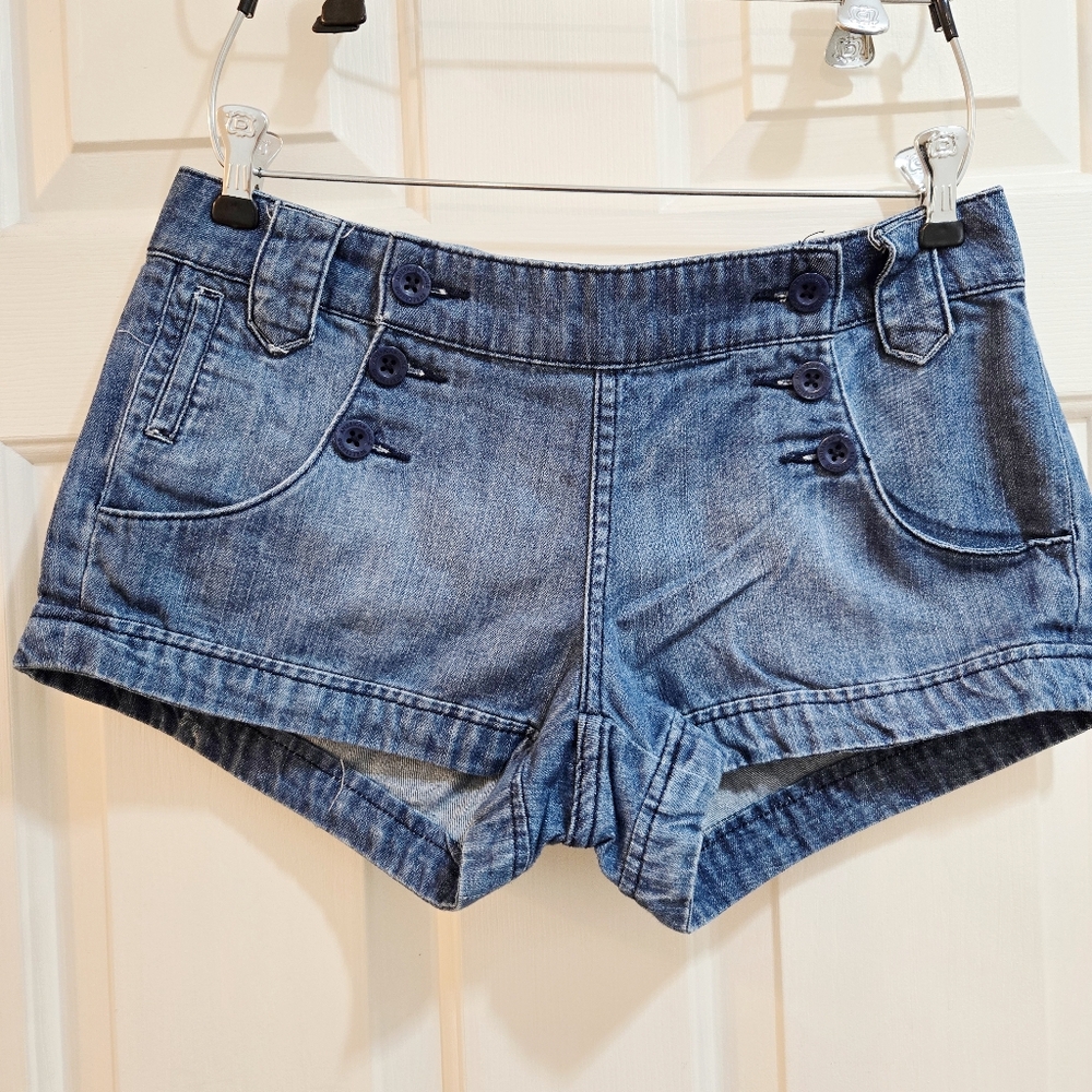 American Eagle Outfitters Blue Jean Shorts Relaxed Fit